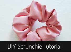 DIY Scrunchie Tutoriel - Oh Salut DIYOh Salut DIY (tutoriel) DIY Scrunchie Tutoriel - Oh Salut DIYOh Salut Bricolage