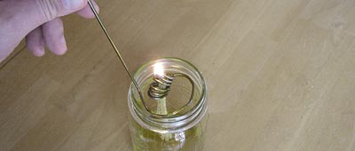 Do-It-Yourself Olive Oil Lamp - Blog de survie moderne (de survie) Do-It-Yourself Olive Oil Lamp - Blog de survie moderne