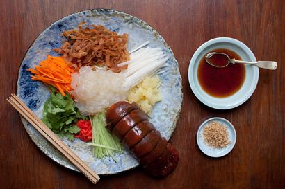Yee Sang de dragon (sang) Dragon Yee Sang