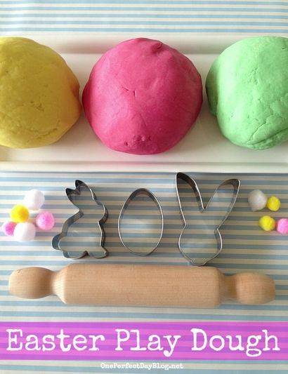 Pâques pâte à modeler (comment faire des œufs de pâte à modeler) Pâques pâte à modeler
