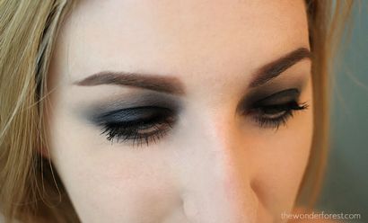 Facile Noir Smokey Eye Tutorial - Wonder Forest (comment faire noir fard à paupières Smokey) Facile Noir Smokey Eye Tutorial - Wonder Forêt
