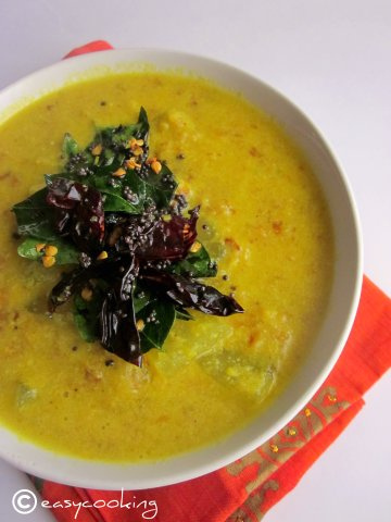 Easycooking Kumbalanga Cherupayar Parippu Curry ~ Ash Gourd et Moong dal Curry (comment faire curry kumbalanga de parippu) Easycooking Kumbalanga Cherupayar Parippu Curry ~ Ash Gourd et Moong dal Curry