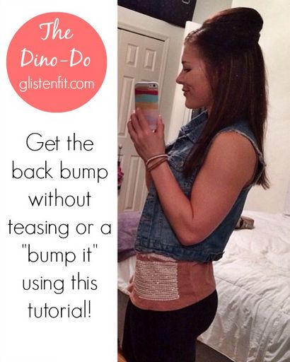 Facile cheveux Bump Tutoriel Sans Bump-It ou Teasing Glisten Fit (bump-it) Facile cheveux Bump Tutoriel Sans Bump-It ou Teasing Glisten Fit