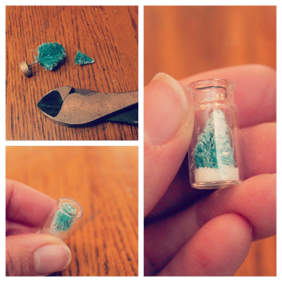 EAT SLEEP MAKE CRAFT Snow Globe Collier (globe) EAT SLEEP MAKE CRAFT Snow Globe Collier