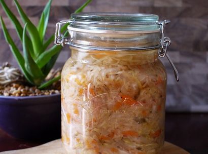Curtido fermentée (salvadorien Choucroute) Recette (curtido) Curtido fermentés (choucroute salvadorienne) Recette