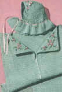 Crochet Pattern Gratuit - Bunting bébé (crochet) Crochet Pattern Gratuit - Baby Bunting