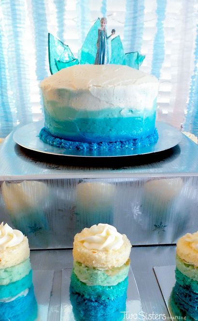 Congelés Gâteau d'anniversaire avec Glaçage Ombre - Deux soeurs Crafting (surgelés) Congelés Gâteau d'anniversaire avec Glaçage Ombre - Deux soeurs Crafting
