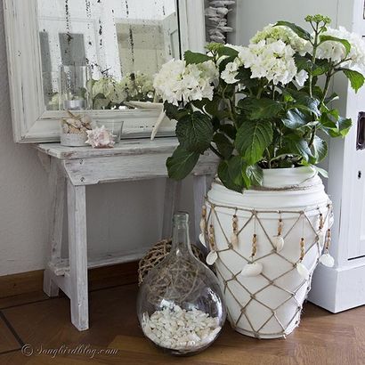 Verre pêche Bouées Poterie bricolage Grange Knockoff (verre) Verre pêche Bouées Pottery Barn bricolage Knockoff