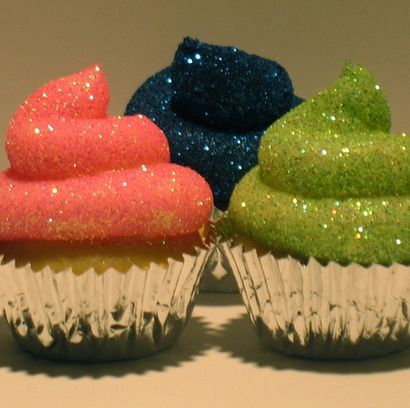Glitter Glaçage Petits gâteaux, Cosy Home DIY (comment faire givrer non comestible) Glitter Glaçage Petits gâteaux, Cosy Home DIY