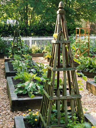 Pousser un jardin potager lits surélevés (lits de jardin potager) Pousser un jardin potager lits surélevés
