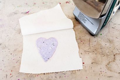 Papier à la main semences Valentine Tutorial (tutoriel) Graine Handmade Paper Valentine Tutorial