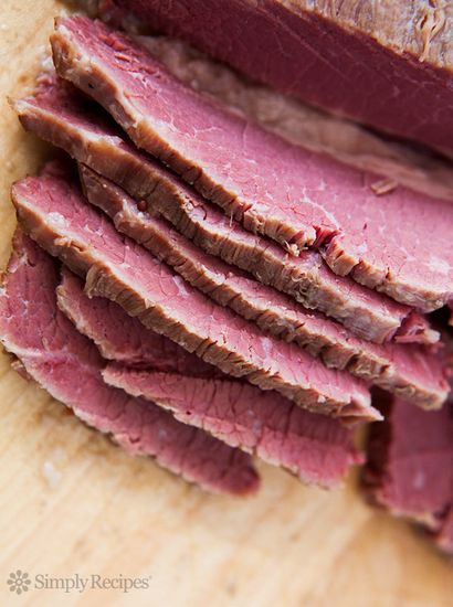 Boeuf salé maison (Cured corned beef) Boeuf maison Corned