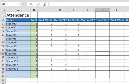 Comment faire pour créer une feuille de présence de base dans Excel - Microsoft Office (de base) Comment faire pour créer une feuille de présence de base dans Excel - Microsoft Office
