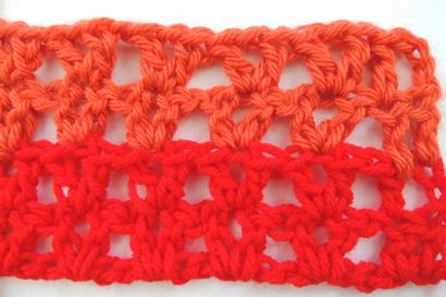 Comment Crochet classique DC V-point (Plus 3 Variations), Red Heart (complète votre premier) Comment Crochet classique DC V-point (Plus 3 Variations), coeur rouge
