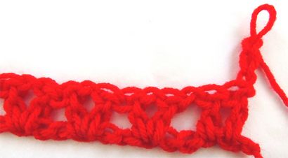 Comment Crochet classique DC V-point (Plus 3 Variations), le coeur rouge (chaque dernier points) Comment Crochet classique DC V-point (Plus 3 Variations), coeur rouge