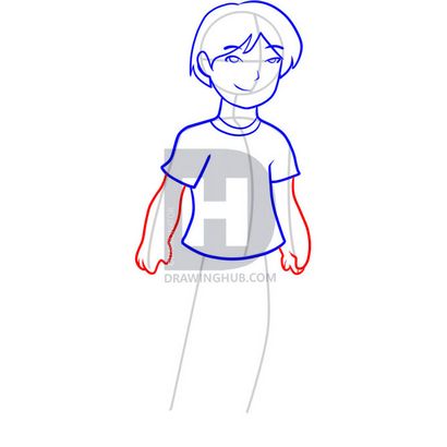 Comment dessiner un garçon pour les enfants par Darkonator, DrawingHub (enfants) Comment dessiner un garçon pour les enfants par Darkonator, DrawingHub