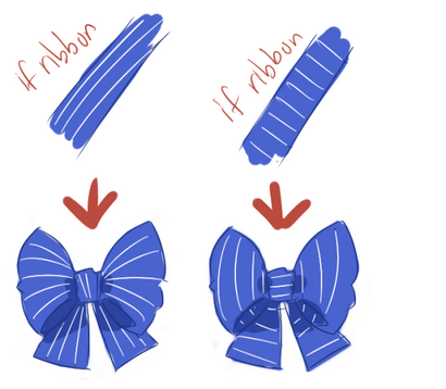 Comment dessiner des arcs, la palette Anime (palette) Comment dessiner Bows, La Palette Anime