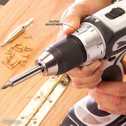Comment conduire vis parfaitement, le Family Handyman (comment faire vis de cloison sèche) Comment conduire vis parfaitement, le Family Handyman