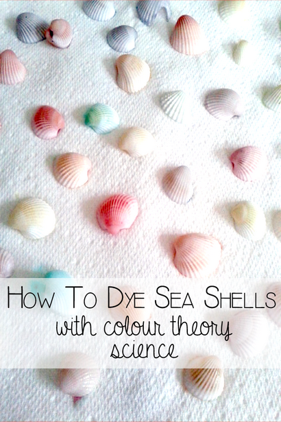 Comment teindre seashells (comment faire la couleur coquille d'oeuf) Comment teindre seashells