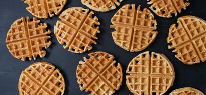 Comment geler un gros lot de gaufres maison, Morsures simples (gaufres) Comment geler un gros lot de gaufres maison, Morsures simples
