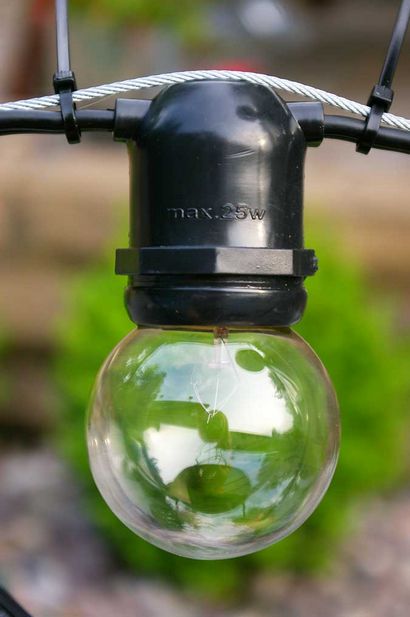 Comment accrocher extérieur Globe de lumières (bloquer) Comment accrocher l'extérieur Globe Guirlandes