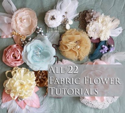 Comment faire un bandeau de fleurs en tissu bibi Tutorial (comment faire des fleurs en tissu) Comment faire un tissu Fleur Bandeau bibi Tutorial