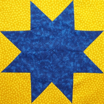 Comment faire un Huit Pointed Star, Quilts Jen (mise en morceaux) Comment faire un Huit Pointed Star, Quilts Jen