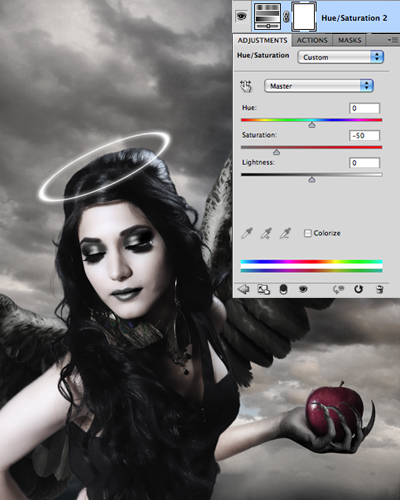 Comment faire des ailes d'ange et changer les couleurs de la peau dans Photoshop (ailes) Comment faire des ailes d'ange et changer les couleurs de la peau dans Photoshop