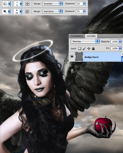 Comment faire des ailes d'ange et changer les couleurs de la peau dans Photoshop (Без кейворда) Comment faire des ailes d'ange et changer les couleurs de la peau dans Photoshop