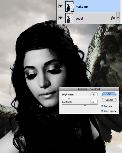 Comment faire des ailes d'ange et changer les couleurs de la peau dans Photoshop (peau) Comment faire des ailes d'ange et changer les couleurs de la peau dans Photoshop