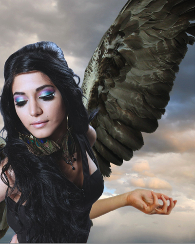 Comment faire des ailes d'ange et changer les couleurs de la peau dans Photoshop (choisir) Comment faire des ailes d'ange et changer les couleurs de la peau dans Photoshop