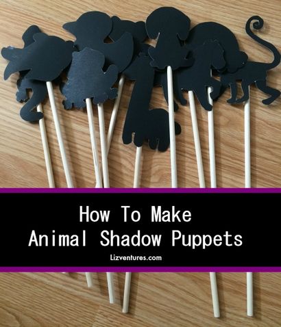 Comment faire des animaux Shadow Puppets, modèles imprimables (imprimables) Comment faire des animaux Shadow Puppets, modèles imprimables