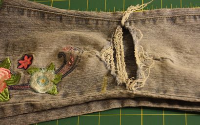 Comment faire une bourse de Jeans - The Happy Housewife ™ (jeans) Comment faire une bourse de Jeans - The Happy Housewife ™