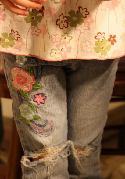 Comment faire une bourse de Jeans - The Happy Housewife ™ (jeans) Comment faire une bourse de Jeans - The Happy Housewife ™