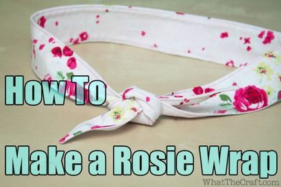 Comment faire un Rosie Wrap Head Band - DIY Tutoriel mode - WhatTheCraft (wrap) Comment faire un Rosie Wrap Head Band - DIY Tutoriel mode - WhatTheCraft