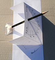 Comment faire un Sundial la voie simple, Sky - Telescope (comment faire un cadran solaire) Comment faire un Sundial la voie simple, Sky - Telescope