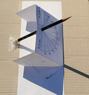 Comment faire un Sundial la voie simple, Sky - Telescope (simple) Comment faire un Sundial la voie simple, Sky - Telescope