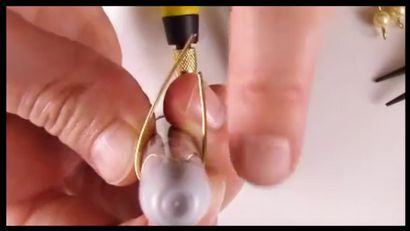 Comment faire un crochet fil boucle d'oreille - Minute Craft (crochet) Comment faire un crochet fil boucle d'oreille - Minute Craft