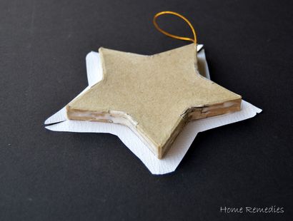 Comment faire des ornements d'écorce de bouleau - The Easy Way (papier mâché étoiles) Comment faire des ornements d'écorce de bouleau - The Easy Way