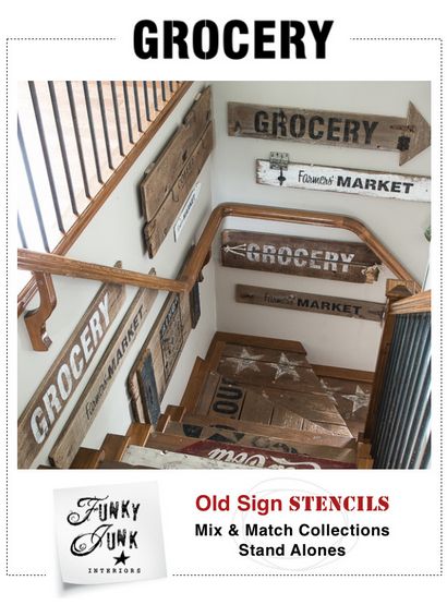 Comment faire de vieux signes - la façon indésirable Funky - Interiors Funky Junk (signes Funky Junk) Comment faire de vieux signes - la façon indésirable Funky - Interiors Funky Junk
