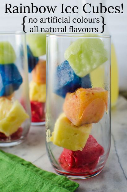 Comment faire arc cubes de glace! (Pas de colorant alimentaire!), La saveur Bender (cubes) Comment faire arc cubes de glace! (Pas de colorant alimentaire!), La saveur Bender