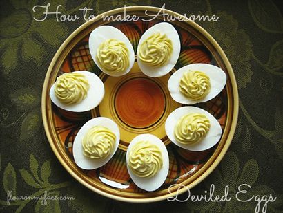 Comment faire Tangy Deviled Eggs (comment faire des œufs impressionnants deviled) Comment faire Tangy Deviled Eggs