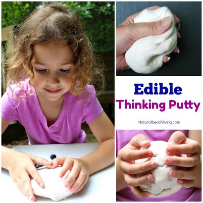 Comment faire Thinking Putty - Le meilleur stress Putty Recette - Plage Natural Living (mastic) Comment faire Thinking Putty - Le meilleur stress Putty Recette - Plage Natural Living