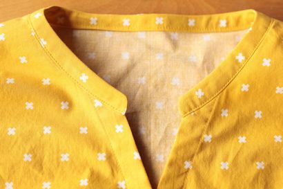 Comment coudre un collier Mandarin - Demo avec chemise Bonn - Robe, Démangeaison à broder (chemise) Comment coudre un collier Mandarin - Demo avec chemise Bonn - Robe, Démangeaison à broder