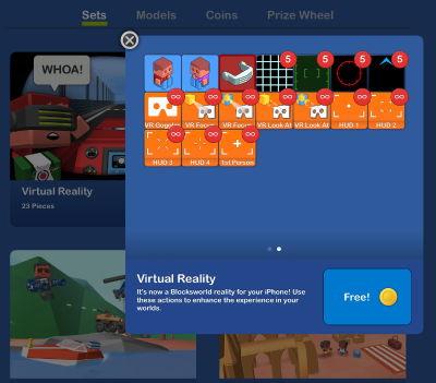 Comment utiliser la réalité virtuelle - Wiki officiel Blocksworld (virtuel) Comment faire pour utiliser la réalité virtuelle - Blocksworld Wiki officiel