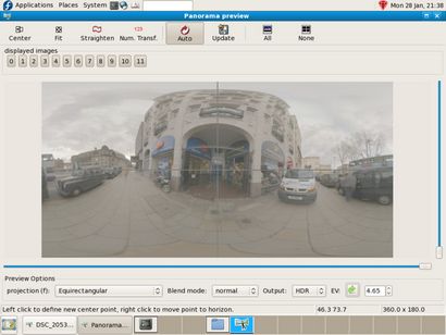 Hugin - Création 360 - panoramas enfused (prise photos sont prises) Hugin - Création 360 - panoramas enfused