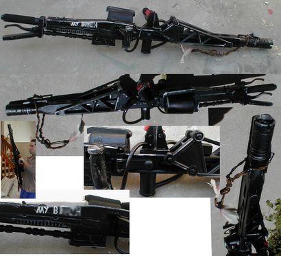 M56 Smartgun Replica - Kit - M56 Smartgun - Prop Répliques, Fabrication personnalisée, effets spéciaux (réplique) M56 Smartgun Replica - Kit - M56 Smartgun - Prop Répliques, Fabrication sur mesure, des effets spéciaux