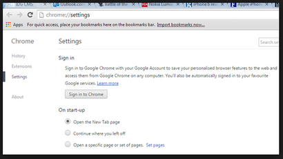 Google comme page d'accueil dans le navigateur Chrome sous Windows - Mac OS (faire) Google comme page d'accueil dans le navigateur Chrome sous Windows - Mac OS