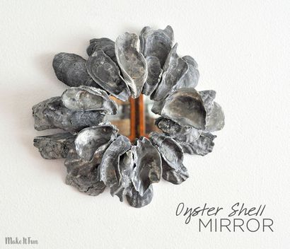 Make It Blog Fun, Oyster Shell Mirror (shell) Make It Blog Fun, Oyster Shell Miroir