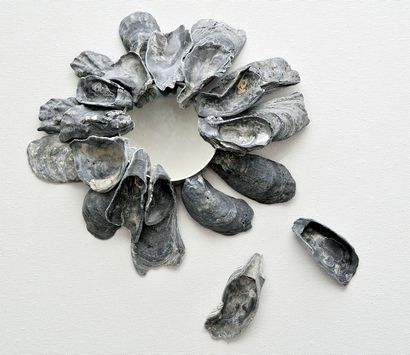 Make It Blog Fun, Oyster Shell Mirror (miroir) Make It Blog Fun, Oyster Shell Miroir